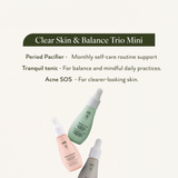 Clear Skin & Balance Trio Mini®
